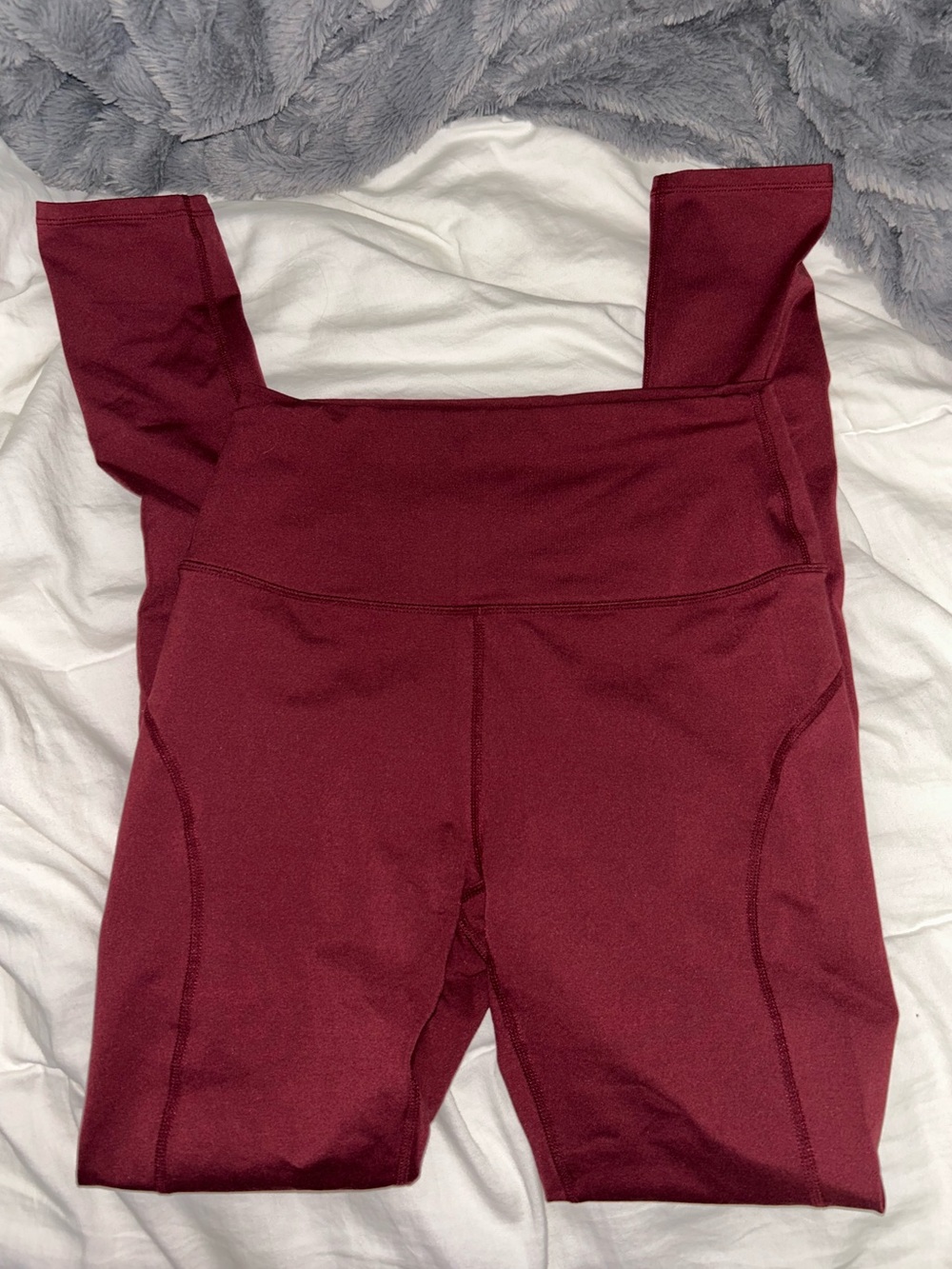 Free People Movement Burgandy Leggings